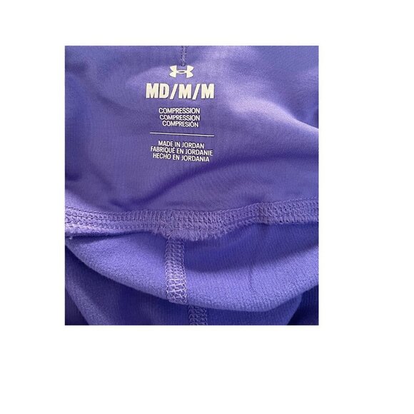 Under Armour Comprehension High Rise Leggings‎ Purple New With Tags Size Medium - Picture 5 of 6
